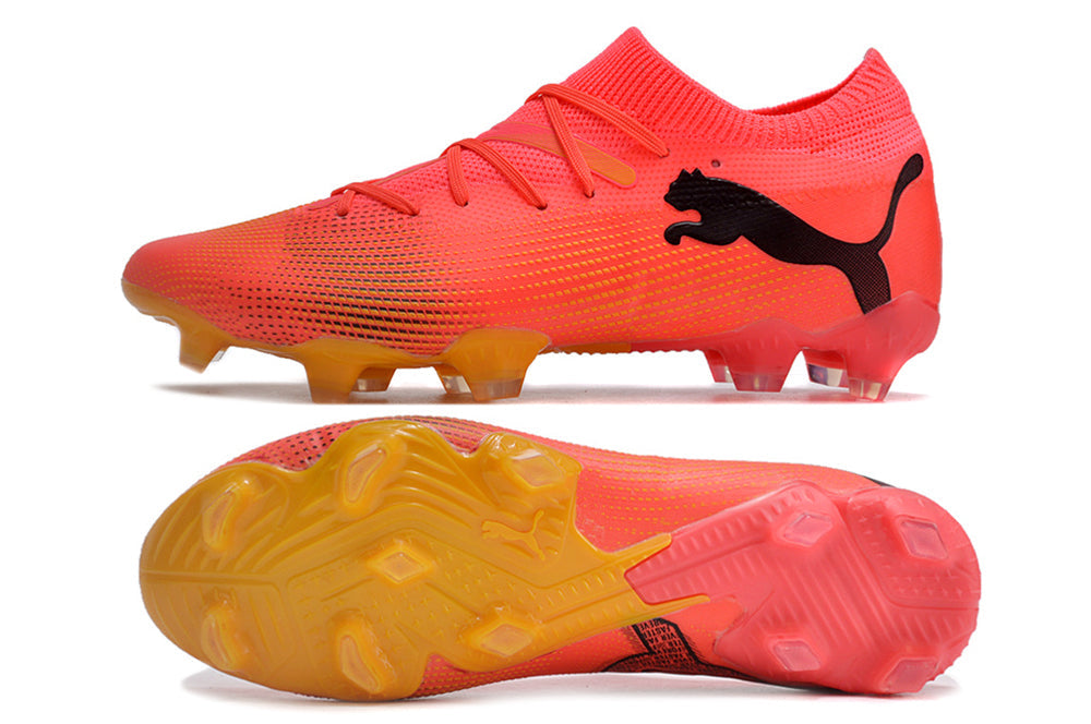 Puma Future 7 FTR FG - Laranja/Rosa - Image 3