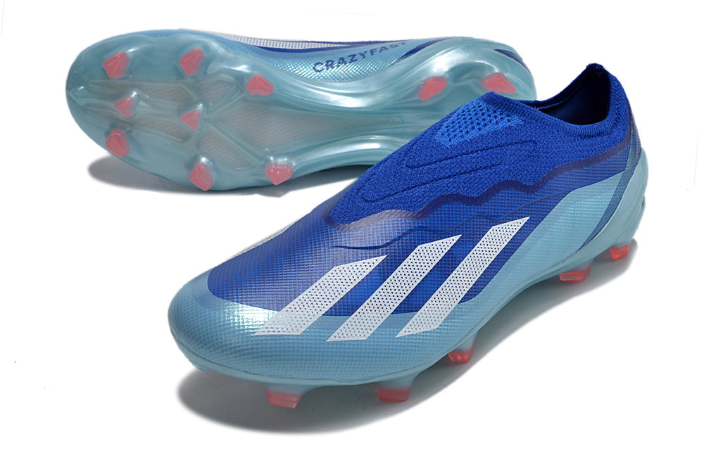 Adidas X Crazyfast .1 Laceless FG - Marine Rush - Image 2