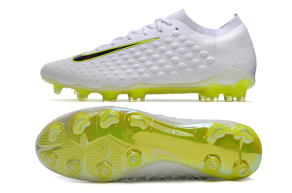 Nike Phantom Ultra Venom FG - Branco Amarelo - Image 7